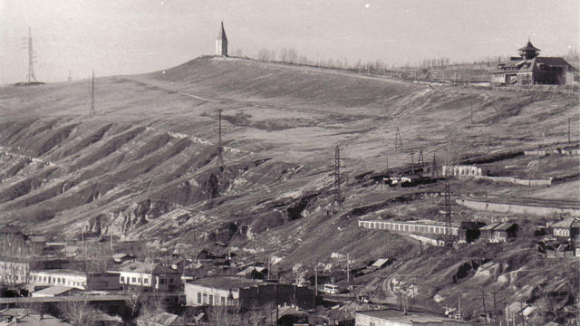 Вида на Караульную гору 1985 г.