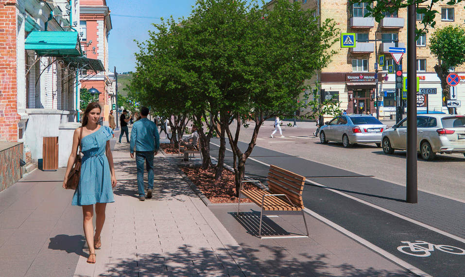 Улицы Красноярска